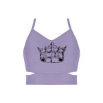 Ladies Cutout Detail Crop Top Thumbnail