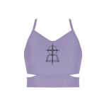 Ladies Cutout Detail Crop Top Thumbnail