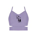 Ladies Cutout Detail Crop Top Thumbnail