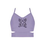 Ladies Cutout Detail Crop Top Thumbnail