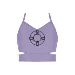 Ladies Cutout Detail Crop Top Thumbnail