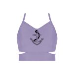 Ladies Cutout Detail Crop Top Thumbnail