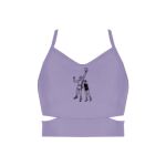 Ladies Cutout Detail Crop Top Thumbnail