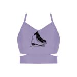 Ladies Cutout Detail Crop Top Thumbnail