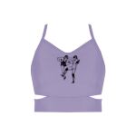 Ladies Cutout Detail Crop Top Thumbnail