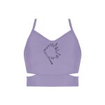 Ladies Cutout Detail Crop Top Thumbnail