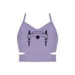 Ladies Cutout Detail Crop Top Thumbnail