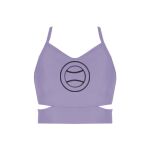 Ladies Cutout Detail Crop Top Thumbnail