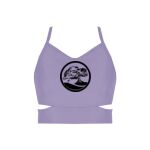 Ladies Cutout Detail Crop Top Thumbnail