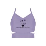 Ladies Cutout Detail Crop Top Thumbnail