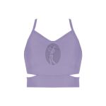 Ladies Cutout Detail Crop Top Thumbnail