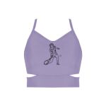 Ladies Cutout Detail Crop Top Thumbnail