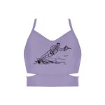 Ladies Cutout Detail Crop Top Thumbnail