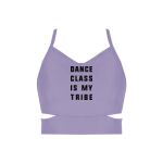 Ladies Cutout Detail Crop Top Thumbnail