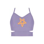 Ladies Cutout Detail Crop Top Thumbnail