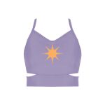 Ladies Cutout Detail Crop Top Thumbnail