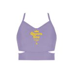 Ladies Cutout Detail Crop Top Thumbnail