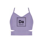 Ladies Cutout Detail Crop Top Thumbnail