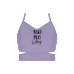 Ladies Cutout Detail Crop Top Thumbnail