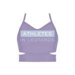 Ladies Cutout Detail Crop Top Thumbnail