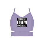 Ladies Cutout Detail Crop Top Thumbnail