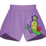 Girls Flowy Overlay Shorts Thumbnail