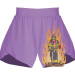 Girls Flowy Overlay Shorts Thumbnail