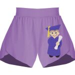 Girls Flowy Overlay Shorts Thumbnail