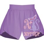 Girls Flowy Overlay Shorts Thumbnail