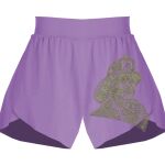 Girls Flowy Overlay Shorts Thumbnail