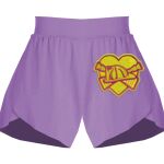 Girls Flowy Overlay Shorts Thumbnail