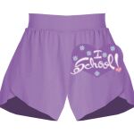 Girls Flowy Overlay Shorts Thumbnail