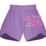 Girls Flowy Overlay Shorts Thumbnail