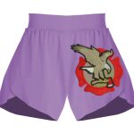 Girls Flowy Overlay Shorts Thumbnail