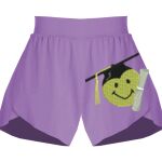 Girls Flowy Overlay Shorts Thumbnail