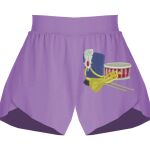 Girls Flowy Overlay Shorts Thumbnail