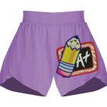 Girls Flowy Overlay Shorts Thumbnail