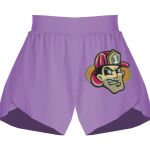 Girls Flowy Overlay Shorts Thumbnail