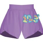Girls Flowy Overlay Shorts Thumbnail