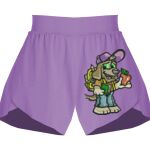 Girls Flowy Overlay Shorts Thumbnail