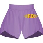 Girls Flowy Overlay Shorts Thumbnail