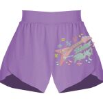 Girls Flowy Overlay Shorts Thumbnail