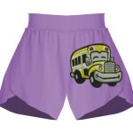 Girls Flowy Overlay Shorts Thumbnail