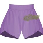 Girls Flowy Overlay Shorts Thumbnail