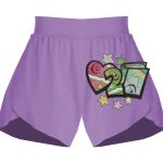 Girls Flowy Overlay Shorts Thumbnail