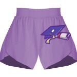 Girls Flowy Overlay Shorts Thumbnail