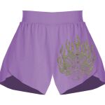 Girls Flowy Overlay Shorts Thumbnail