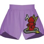 Girls Flowy Overlay Shorts Thumbnail