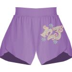Girls Flowy Overlay Shorts Thumbnail