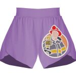 Girls Flowy Overlay Shorts Thumbnail